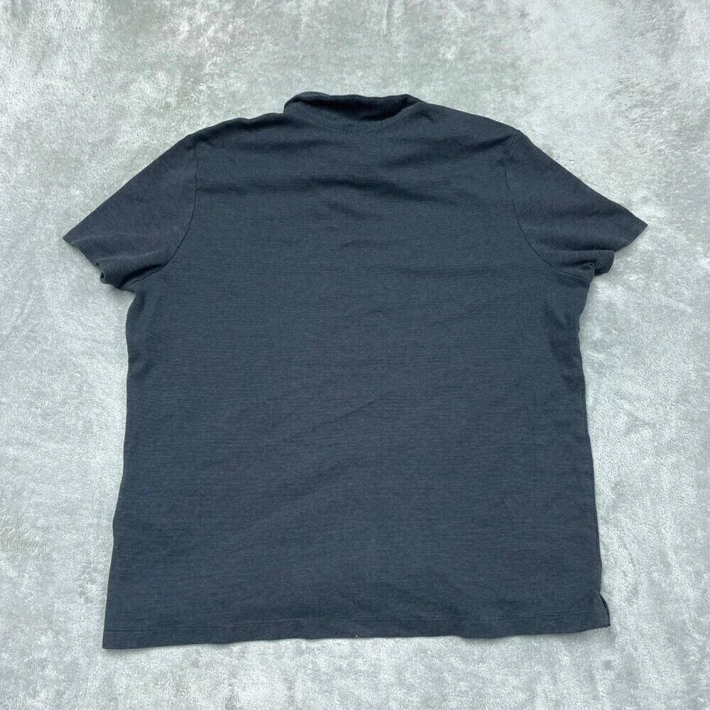 Banana Republic XX-Large Navy Blue Cotton Polo Shirt Casual Fit a1609